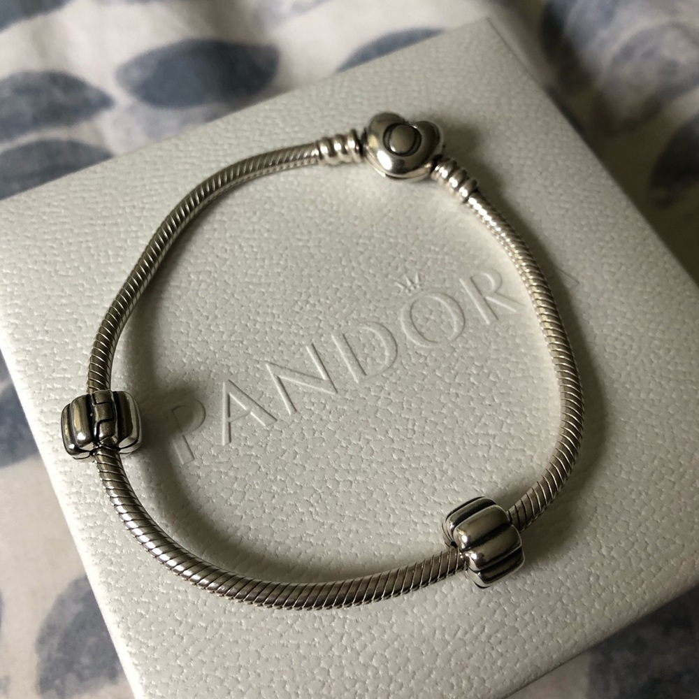 Pandora Bracelet + Stoppers